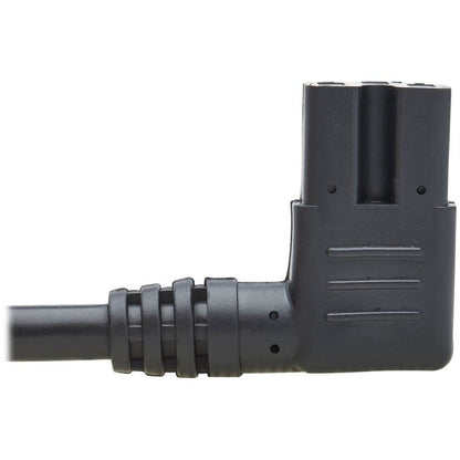 Alternate-Image4 Image for Eaton Tripp Lite Series Power Cord, NEMA 5-15P to Right-Angle C15 - Heavy-Duty, 15A, 125V, 14 AWG, 8 ft. (2.43 m), Black