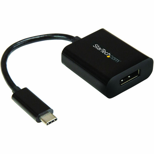 Main Image for StarTech.com USB C to DisplayPort Adapter 4K 60Hz - USB Type-C to DP 1.4 Monitor Video Converter (DP Alt Mode) - Thunderbolt 3 Compatible