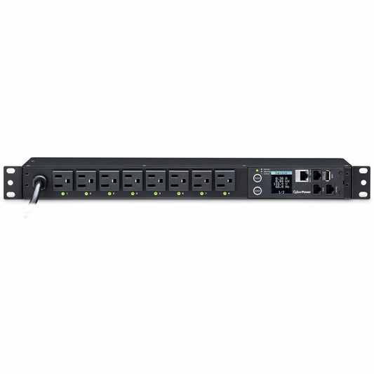 Main Image for CyberPower PDU81001 100 - 120 VAC 15A Switched Metered-by-Outlet PDU