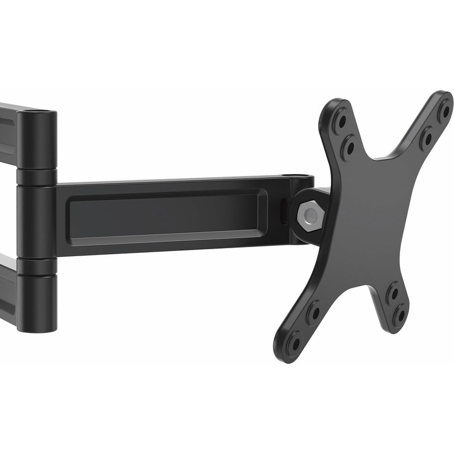 Alternate-Image5 Image for StarTech.com Wall Mount Monitor Arm, Dual Swivel, Supports 13'' to 34" (33.1lb/15kg) Monitors, VESA Mount, TV Wall Mount, TV Mount
