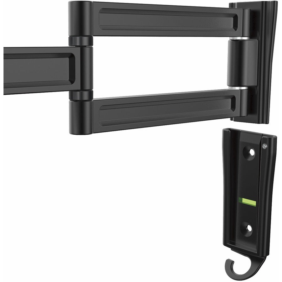 Alternate-Image2 Image for StarTech.com Wall Mount Monitor Arm, Dual Swivel, Supports 13'' to 34" (33.1lb/15kg) Monitors, VESA Mount, TV Wall Mount, TV Mount
