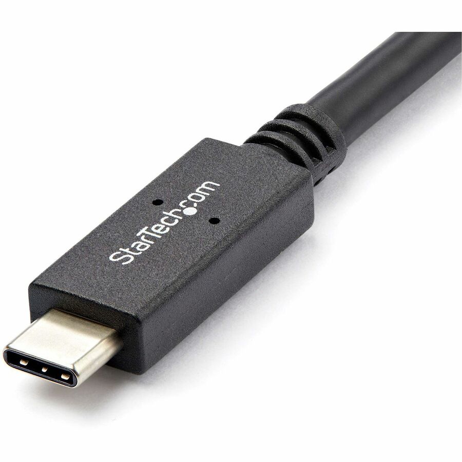 Alternate-Image2 Image for StarTech.com 1m 3 ft USB C Cable with Power Delivery (5A) - M/M - USB 3.1 (10Gbps) - USB-IF Certified - USB Type C Cable - USB 3.2 Gen 2