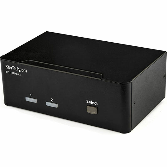 Main Image for StarTech.com 2 Port DisplayPort Dual-Monitor KVM Switch - DisplayPort KVM - 4K 60 Hz