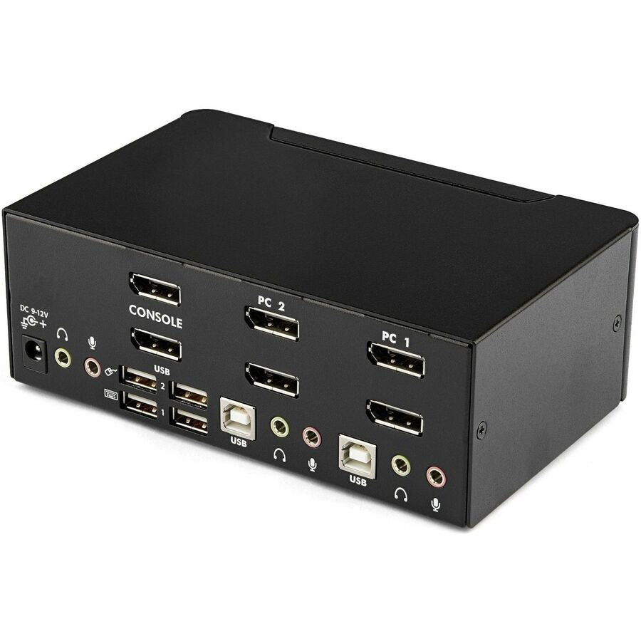 Right Image for StarTech.com 2 Port DisplayPort Dual-Monitor KVM Switch - DisplayPort KVM - 4K 60 Hz