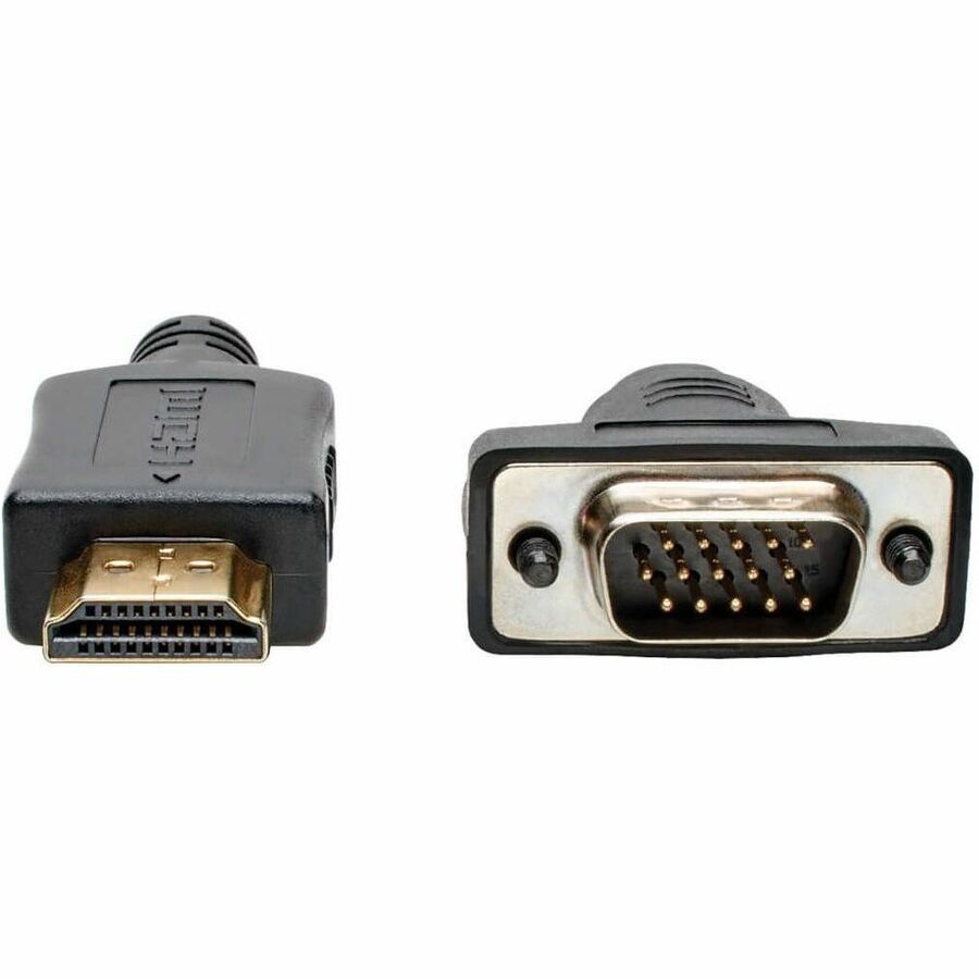 Alternate-Image2 Image for Eaton Tripp Lite Series HDMI to VGA Active Adapter Cable (HDMI to Low-Profile HD15 M/M), 6 ft. (1.8 m), TAA