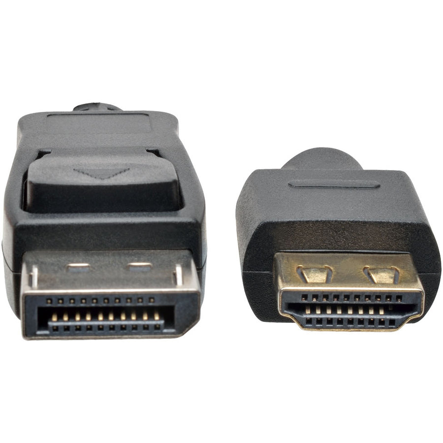 Alternate-Image1 Image for Eaton Tripp Lite Series DisplayPort 1.2 to HDMI Active Adapter Cable (M/M), 4K 60 Hz, Gripping HDMI Plug, HDCP 2.2, 20 ft. (6.1 m)