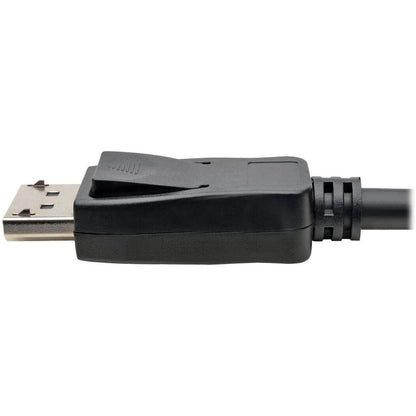 Alternate-Image3 Image for Eaton Tripp Lite Series DisplayPort 1.2 to HDMI Active Adapter Cable (M/M), 4K 60 Hz, Gripping HDMI Plug, HDCP 2.2, 6 ft. (1.8 m)