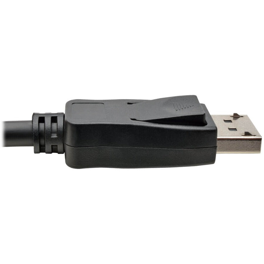 Alternate-Image2 Image for Eaton Tripp Lite Series DisplayPort 1.2 to HDMI Active Adapter Cable (M/M), 4K 60 Hz, Gripping HDMI Plug, HDCP 2.2, 6 ft. (1.8 m)