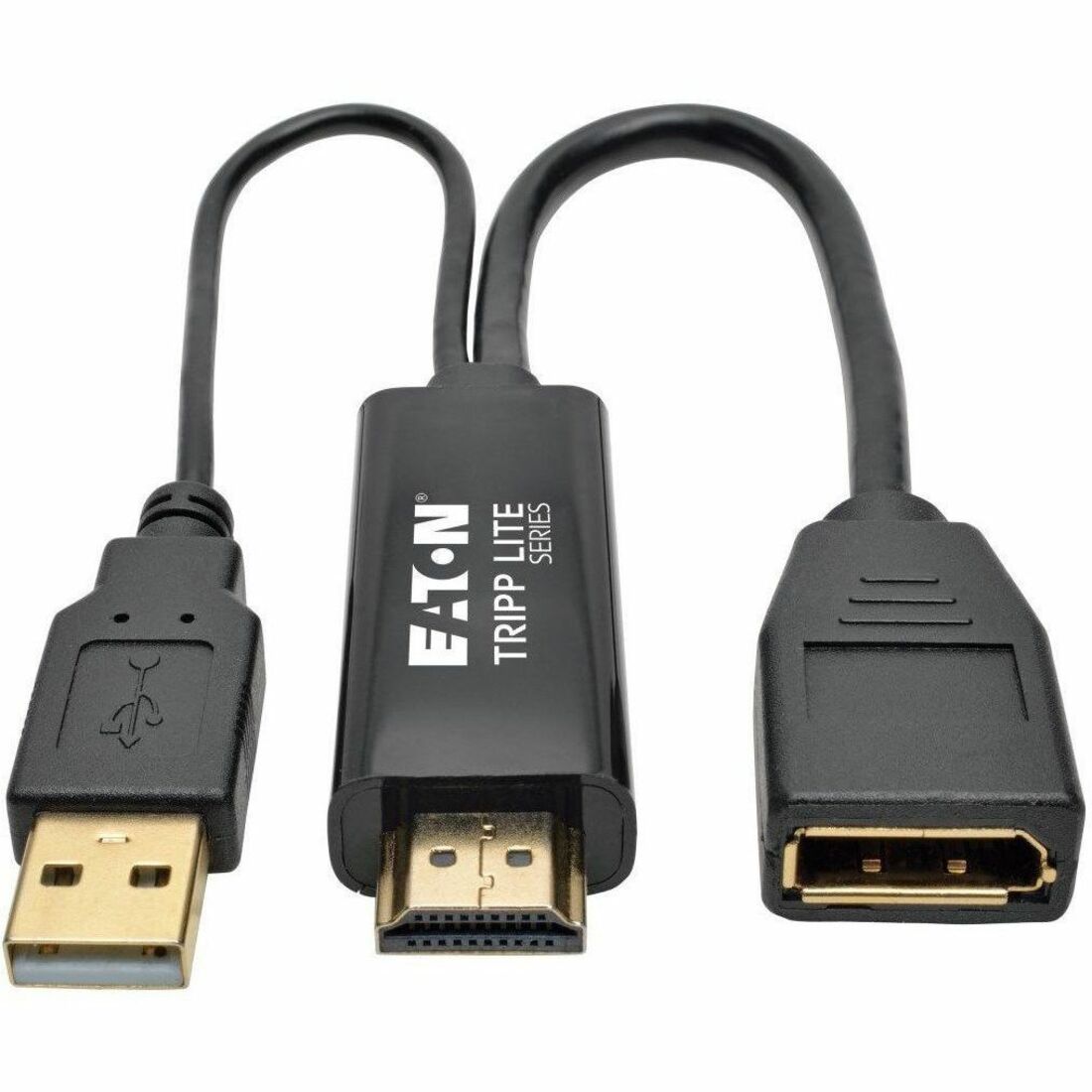Main Image for Eaton Tripp Lite Series 4K HDMI to DisplayPort Active Converter (M/F) with USB Power, 6 in. (15.2 cm)