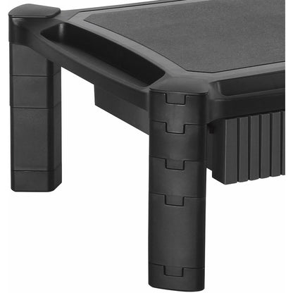 Alternate-Image2 Image for StarTech.com Adjustable Monitor Riser, Drawer, Monitors up to 32" (22lb/10kg), Adjustable Height, Monitor Stand, Computer Monitor Riser