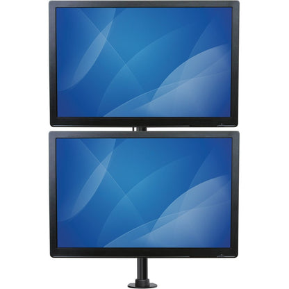 Front Image for StarTech Desk Mount Dual Monitor Mount, Vertical, Steel Dual Monitor Arm, For VESA Mount Monitors up to 27" (22lb/10kg), Adjustable