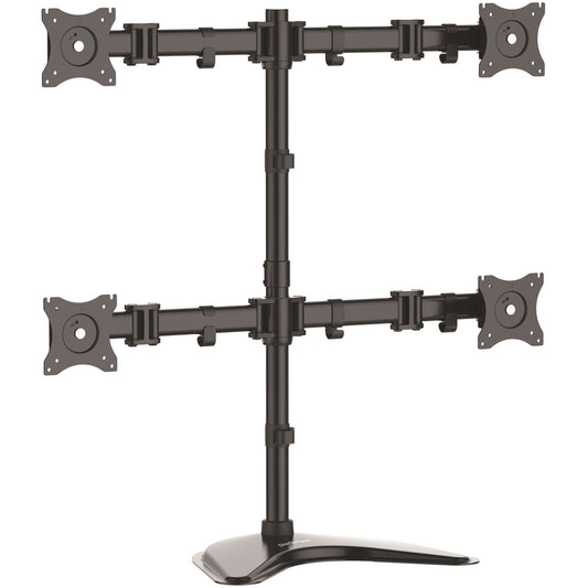 Main Image for StarTech.com Quad Monitor Stand, Crossbar, Steel, Monitors up to 27" (17.6lb/8kg), VESA Monitor, Computer Monitor Stand, Monitor Arm