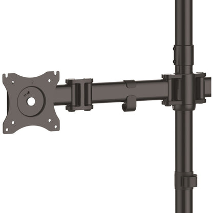 Alternate-Image3 Image for StarTech.com Quad Monitor Stand, Crossbar, Steel, Monitors up to 27" (17.6lb/8kg), VESA Monitor, Computer Monitor Stand, Monitor Arm