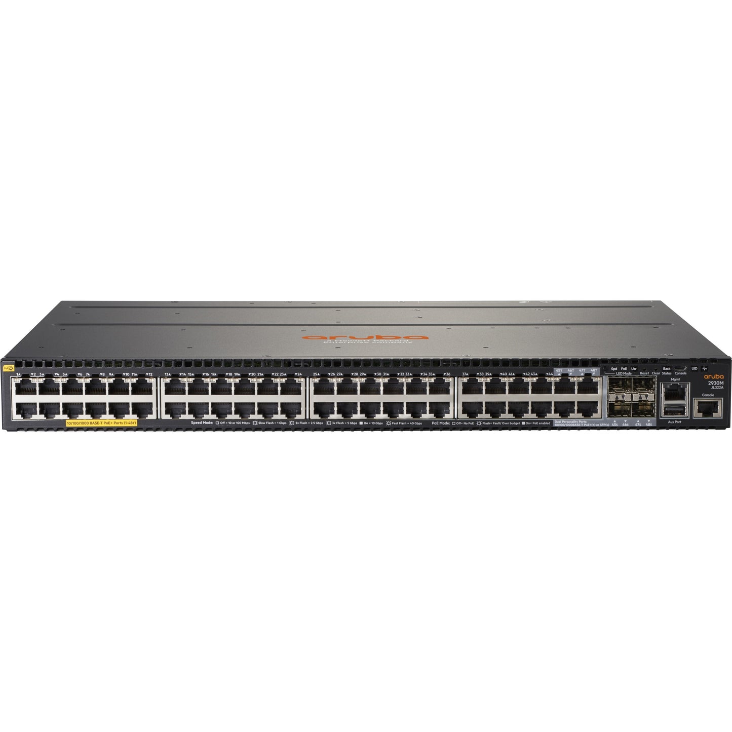 Main Image for HPE 2930M 48G POE+ 1-Slot Switch
