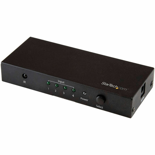 Main Image for StarTech.com 4 Port HDMI Switch - 4K 60Hz - Supports HDCP - IR - HDMI Selector - HDMI Multiport Video Switcher - HDMI Switcher