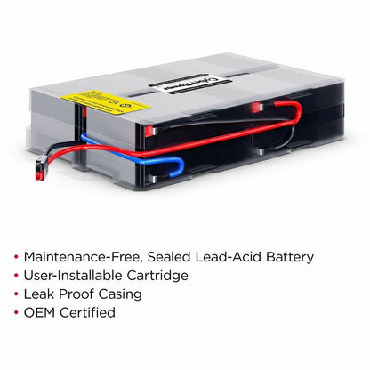 Alternate-Image1 Image for CyberPower RB1270X4F Replacement Battery Cartridge