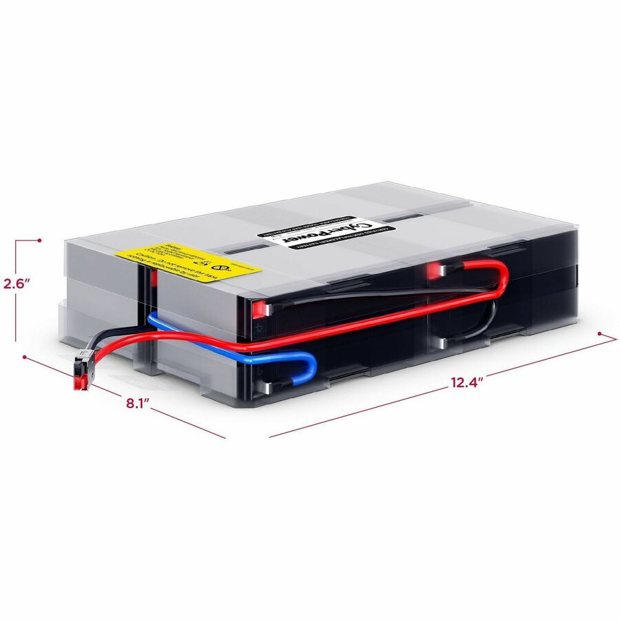Alternate-Image2 Image for CyberPower RB1270X4F Replacement Battery Cartridge