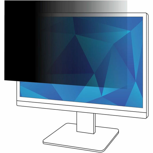 Main Image for 3M Privacy Filter for 23.6in Monitor, 16:9, PF236W9B Black, Matte