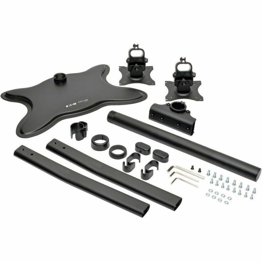 Alternate-Image2 Image for Eaton Tripp Lite Series Dual-Display Desktop Monitor Stand for 13" to 27" Flat-Screen Displays