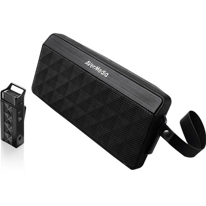 Left Image for AVerMedia AW330 Portable Speaker and Wireless Mic Combo - 20W RMS