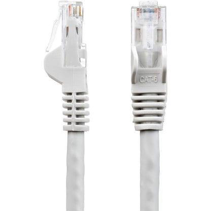 Alternate-Image2 Image for StarTech 14ft CAT6 Ethernet Cable - Gray Snagless Gigabit - 100W PoE UTP 250Mhz Category 6 Patch Cord UL Certified Wiring/TIA