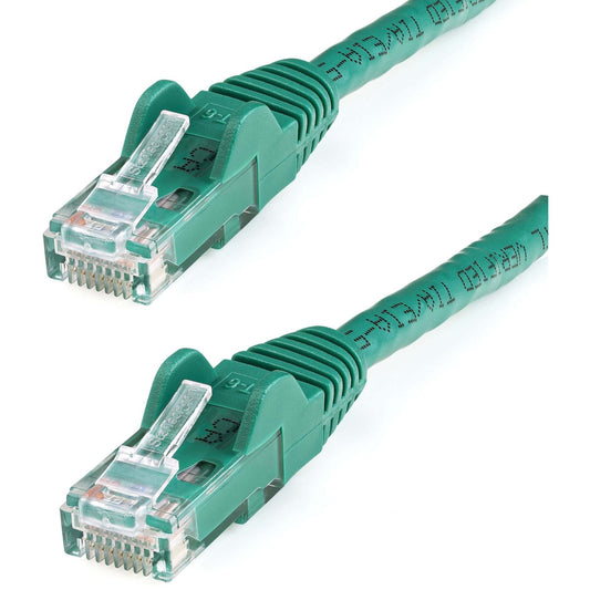 Main Image for StarTech 1ft CAT6 Ethernet Cable - Green Snagless Gigabit - 100W PoE UTP 250Mhz Category 6 Patch Cord UL Certified Wiring/TIA
