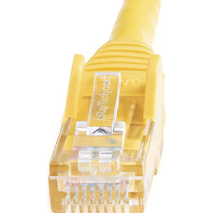 Alternate-Image2 Image for StarTech.com 2ft CAT6 Ethernet Cable - Yellow Snagless Gigabit - 100W PoE UTP 650MHz Category 6 Patch Cord UL Certified Wiring/TIA