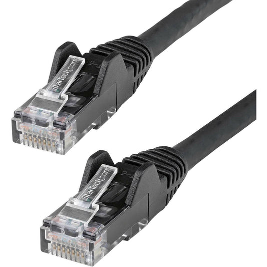 Main Image for StarTech.com 30ft CAT6 Ethernet Cable - Black Snagless Gigabit - 100W PoE UTP 650MHz Category 6 Patch Cord UL Certified Wiring/TIA