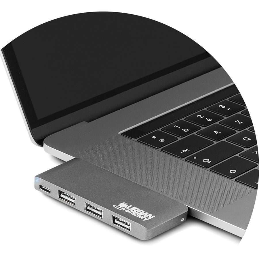Alternate-Image2 Image for Urban Factory TYPE-C HUB 3xUSB 2.0