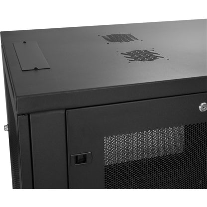 Alternate-Image3 Image for StarTech 4-Post 12U Server Rack Cabinet, 19" Data Rack Cabinet for Computer / IT Equipment, Home Network Rack, Half Height Server Rack
