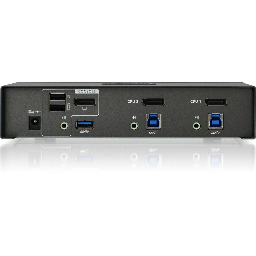 Rear Image for IOGEAR 2-Port DisplayPort KVMP Switch with USB 3.0 Hub (TAA Compliant)