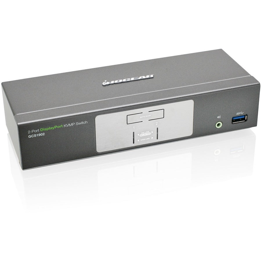 Right Image for IOGEAR 2-Port DisplayPort KVMP Switch with USB 3.0 Hub (TAA Compliant)
