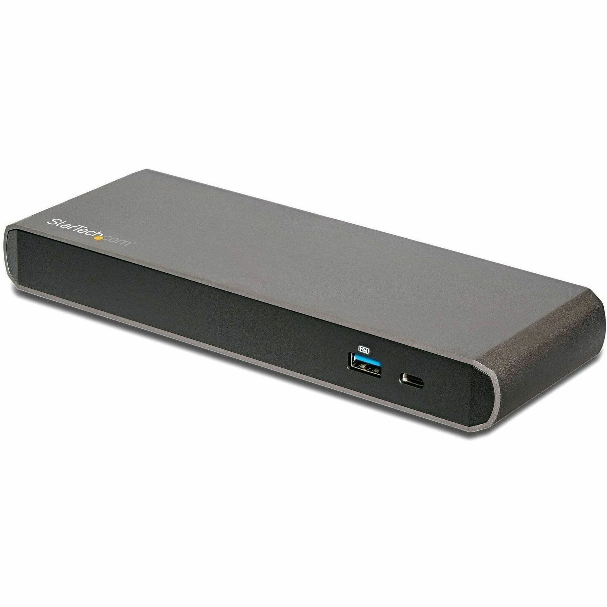 Main Image for StarTech.com Thunderbolt 3 Dock - Dual Monitor 4K 60Hz TB3 Laptop Docking Station with DisplayPort - 85W Power Delivery - 3x USB 3.0, GbE