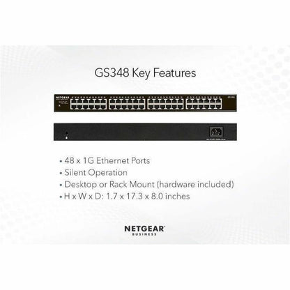 Alternate-Image6 Image for Netgear Business GS348 Ethernet Switch