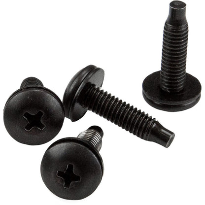 Alternate-Image2 Image for StarTech.com Server Rack Screws and Clip Nuts - 10-32 - Rack Mount Screws and Slide-On Cage Nuts - Clip Nuts and Screws - 50 Pack
