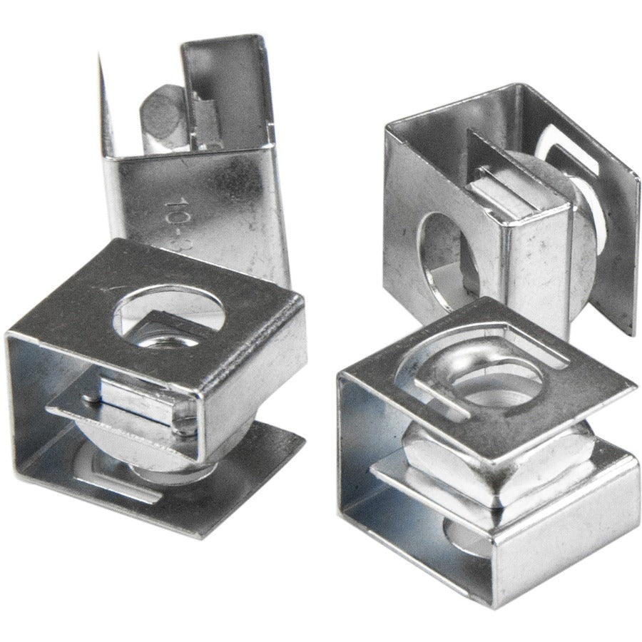 Alternate-Image1 Image for StarTech.com Server Rack Screws and Clip Nuts - 10-32 - Rack Mount Screws and Slide-On Cage Nuts - Clip Nuts and Screws - 50 Pack