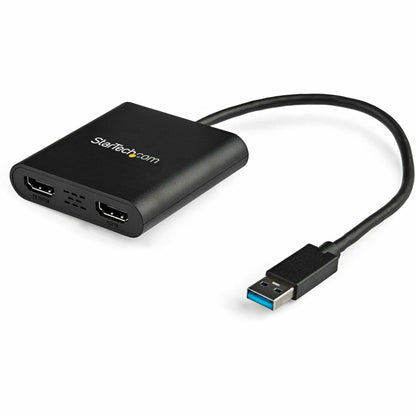Main Image for StarTech.com USB 3.0 to Dual HDMI Adapter, USB to 2x HDMI Monitor Converter for Windows (no support for macOS/ChromeOS/Linux) - TAA