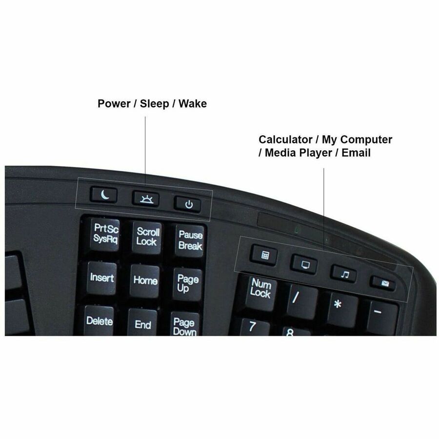 Alternate-Image2 Image for Adesso Tru-Form Ergonomic Touchpad Keyboard