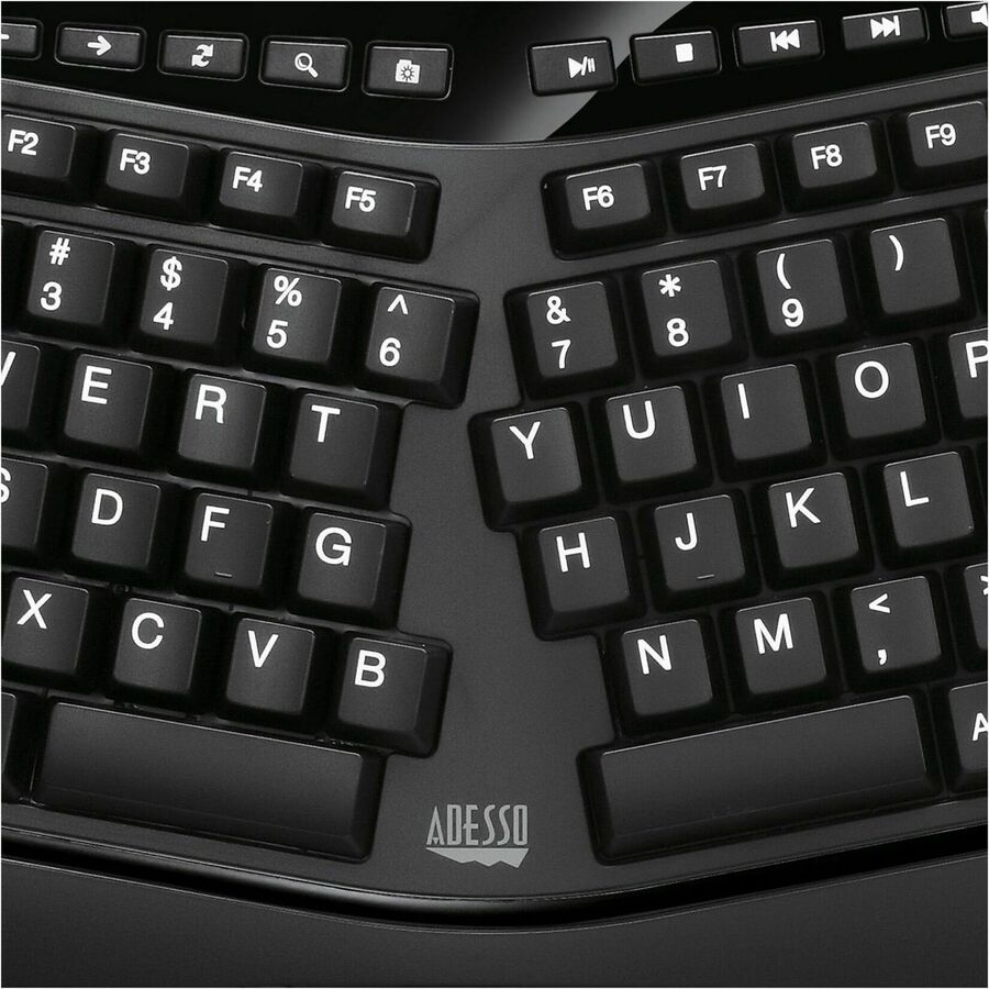 Alternate-Image10 Image for Adesso Tru-Form Ergonomic Touchpad Keyboard
