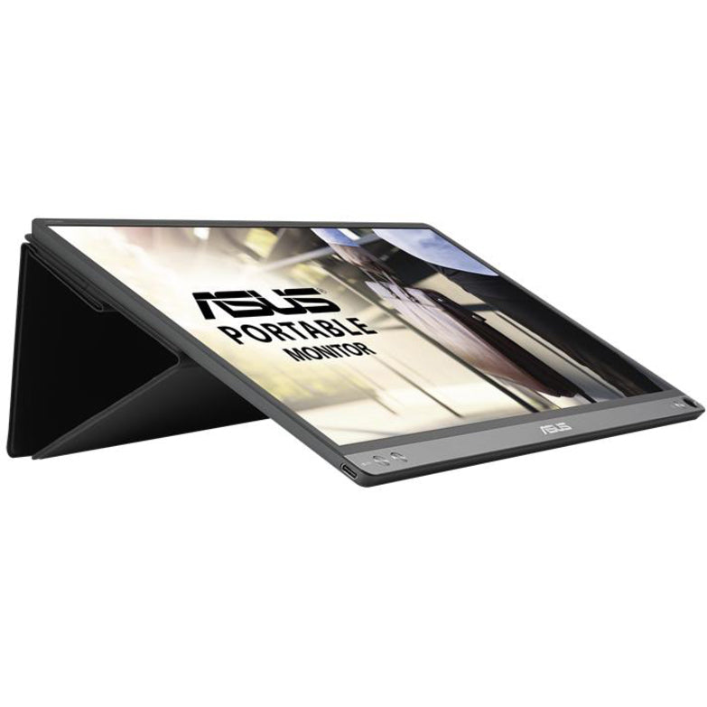 Alternate-Image10 Image for Asus ZenScreen MB16AC 16" Class Full HD LCD Monitor - 16:9 - Dark Gray, Black