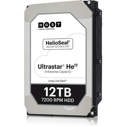 Main Image for HGST Ultrastar He12 HUH721212ALE600 12 TB Hard Drive - 3.5" Internal - SATA (SATA/600)