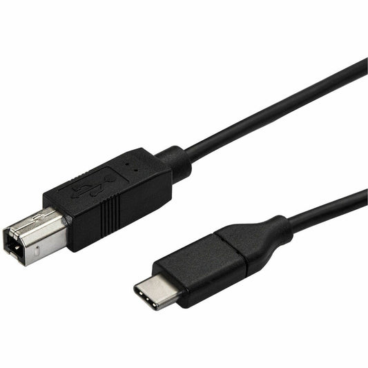 Main Image for StarTech.com 3m 10 ft USB C to USB B Printer Cable - M/M - USB 2.0 - USB C to USB B Cable - USB C Printer Cable - USB Type C to Type B Cable