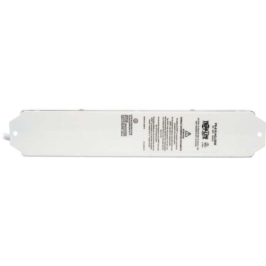 Alternate-Image3 Image for Eaton Tripp Lite Series Safe-IT UL 1363A Medical-Grade Power Strip for Patient-Care Vicinity, 6x 15A Hospital-Grade Outlets, Safety Covers, 7 ft. Cord