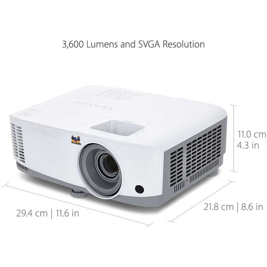 Alternate-Image3 Image for ViewSonic 3800 Lumens SVGA High Brightness Projector for Home and Office with HDMI Vertical Keystone (PA503S)