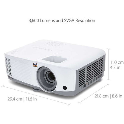 Alternate-Image3 Image for ViewSonic 3800 Lumens SVGA High Brightness Projector for Home and Office with HDMI Vertical Keystone (PA503S)