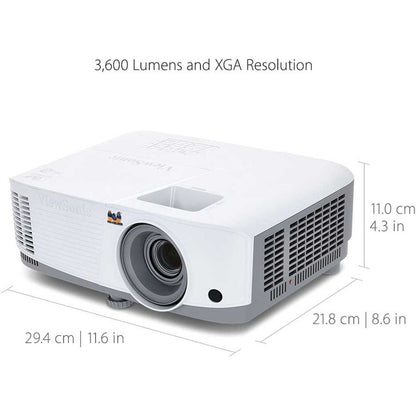 Alternate-Image3 Image for ViewSonic PA503X 4000 Lumens XGA Projector, High Brightness for Business Presentations and Education, SuperColor Technology, Vertical Keystone, and HDMI Inputs