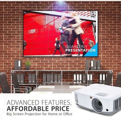 Alternate-Image1 Image for ViewSonic PA503X 4000 Lumens XGA Projector, High Brightness for Business Presentations and Education, SuperColor Technology, Vertical Keystone, and HDMI Inputs