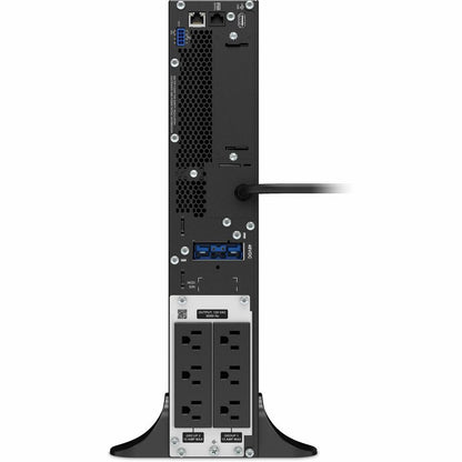 Rear Image for APC Smart-UPS On-Line, 1000VA, Tower, 120V, 6x 5-15R NEMA outlets, SmartSlot, Extended runtime, W/O rail kit