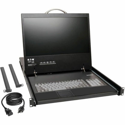 Alternate-Image3 Image for Eaton Tripp Lite Series NetCommander 16-Port Cat5 KVM over IP Switch - 19 in. LCD, 2 Remote + 1 Local User, 1U Rack-Mount, TAA
