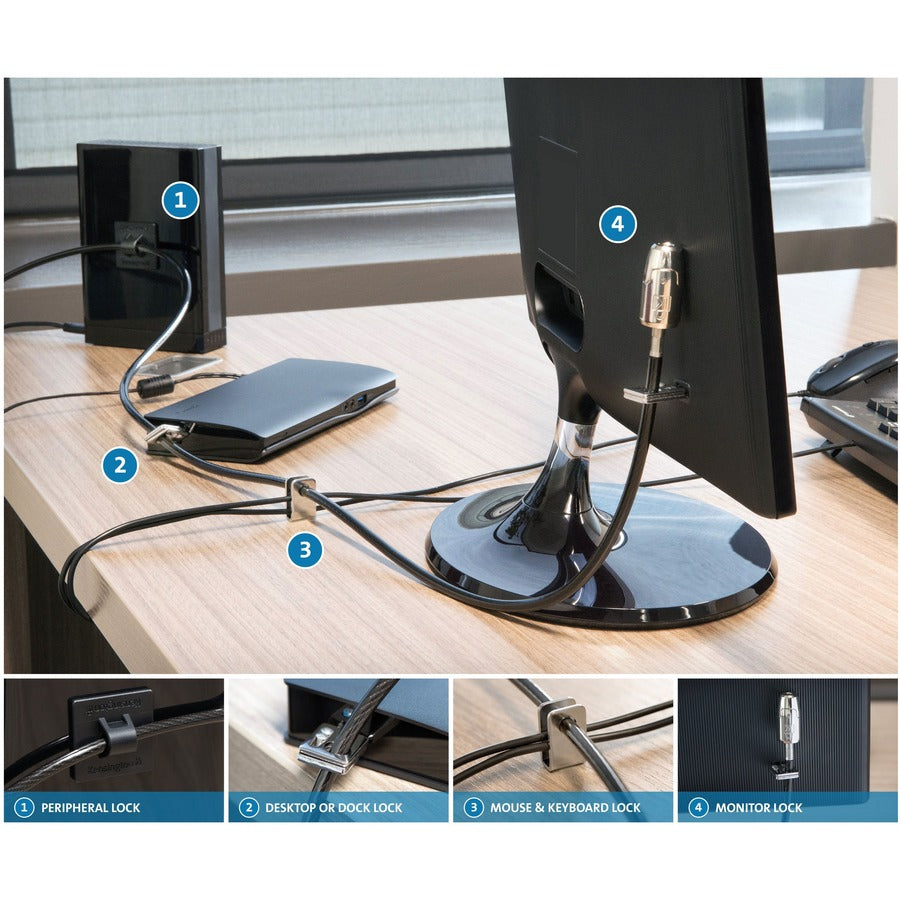 Alternate-Image6 Image for Kensington Desktop & Peripherals Locking Kit 2.0
